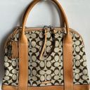 Coach  Jacquard Signature Bleecker Preston Satchel Photo 0