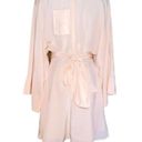 Yumi Kim $238  Tokyo Night Kimono Silk Dress in Blush Pink Women Size Small New Photo 4