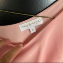 Mary & Mabel Pink One Shoulder Top In Size Small Photo 4