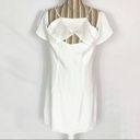 BB Dakota NEW  Kaless Off Shoulder White Ruffle Cut Out Shift Dress Women’s 10 Photo 8