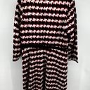 Draper James  Homestead Houndstooth Fit & Flare Dress 3/4 Sleeve Multicolor Large Photo 5