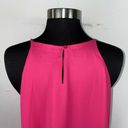 Cynthia Rowley  Womens Medium M Pink Polyester Sleeveless Swing Tank Top Photo 4