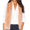 BCBGeneration BCBG GENERATION FAUX FUR VEST BLUSH NUDE XXS Photo 0