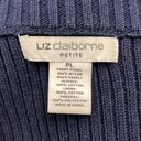 Liz Claiborne  Navy Knit / Puff Jacket Photo 8