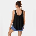 Halara  Everyday Round Neck Split Tie Back‎ Tank Top NWT size Small Photo 11