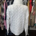 a.n.a NWT . White Cable‎ turtle Sweater Long Sleeve Turtleneck Pullover Large Photo 2