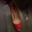 Longchamp  Beautiful red patent leather pumps. Photo 1