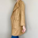 Coco + Carmen Light Brown Faux Suede Bohemian Open Cardigan Photo 5