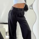 Princess Polly Archer Pants Black Photo 0