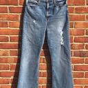 Hudson Jeans Light Wash Distressed Vintage-Style Holly Flare Photo 3