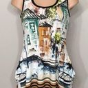 Karen Kane  watercolor tank top. NWT Photo 0