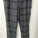 Hollister  Soft Flannel Plaid Belted Straight Leg Pants Photo 2