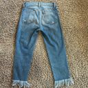 frame denim Frame La Nouveau Straight Jeans Ankle Fringe Hem Women's Size 26 Photo 2