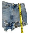 ZARA  Blue Denim Shorts Women Size 2 | 45-28 Photo 4