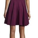 Rebecca Taylor  Dress Fit & Flare Sleeveless Suiting Circle Purple Womens size 8 Photo 1