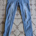 None Women’s Distressed Skinny Jeans Photo 0