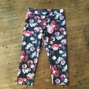 Mango  suit pink roses knit Capri pants Photo 0