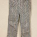 3x1 Striped Stretch High Rise Austin Crop Jeans Size 26 EUC Photo 0