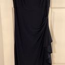 Alex Evenings ALEX Evening Dress size 6 length 53” bust 32” navy blue color all bids attached Photo 11