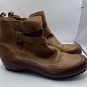 Clarks  ARTISAN Boots Womens 10M Brown Leather Artisan Kessa Mabel boho Photo 1