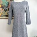 Theory Plentiful Mimi H Cotton Knit Sheath Navy White Dress Medium Photo 0