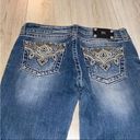 Miss Me bootcut boot blue jeans denim Photo 1