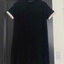 ZARA Black & White Casual Dress Photo 0