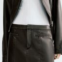 ZARA Leather Skirt Photo 1