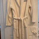 Fluffy White Colorado Belle Resort Spa Robe M/L Size M Photo 4