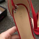 Heels Red Size 7.5 Photo 3