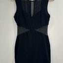 B Darlin  Black Mesh Mini Dress size 7/8 Photo 0