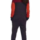 Nike Qsport burgundy orange color lock sweatsuit zip up jumpsuit XS Photo 4