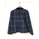 American Vintage Vintage Summit Hill Wool Tartan Plaid Blazer Women's Size 10 Photo 7