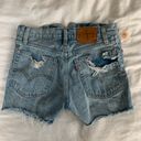 Levi's Distressed Wedgie Shorts Photo 1