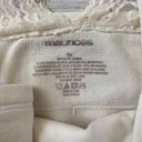 Maurice's  women 0X pullover ribbed bralette with lace back off white  Photo 4