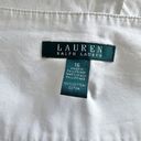 Ralph Lauren  | NWT White Wide Leg Sailor Pants Slacks 100% Cotton | Size 16 Photo 5