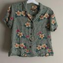 Caribbean Joe  floral Hawaiian Aloha shirt M Photo 0