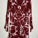 One Teaspoon  Tie Dye High Low Tunic Red Photo 1