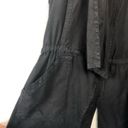 Dear John  Denim Waterfall Black Utility Vest S Photo 3