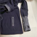 Lululemon  Apres Run Pullover Heathered Black/Navy Fleece Hoodie Size 4 Photo 12