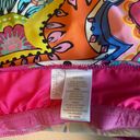 Anne cole  Tankini Womens Size S Small Swim Top Pink Orange Colorful Floral Boho Photo 6