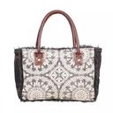 Myra Bags  Women's Yarny Strap Tote Bag Small Handbag Cowhide Western Photo 0