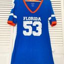 E5  College Apparel Florida Gators Jersey Cotton T-Shirt Dress S Small UF Photo 0