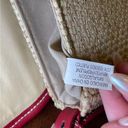 Ratan Vintage Red and Tan Purse Photo 13