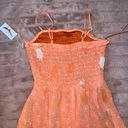 Jessica Simpson Orange Sundress Photo 1