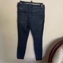 Good American  Good Legs Crop Fray Hem Jean in Blue521- Size 28 (6) Photo 5