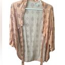 Harvest Culture Women’s Cardigan Kimono Duster Topper Tie Front Large/XL Photo 3