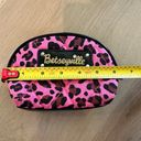 Betsey Johnson  pink leopard print pouch Photo 2