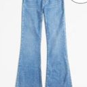 Abercrombie & Fitch  ultra high-rise flare in medium wash size 28/women six NWT Photo 2