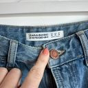 ZARA Basics Embroidered Jean Skirt Photo 4